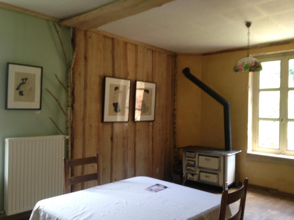 A L'Oree De Soi - Maison Forestiere De La Soie - Eco Gite, Chambres D'Hotes, Camping Au Pied Des Vosges Saint-Sauveur  Buitenkant foto