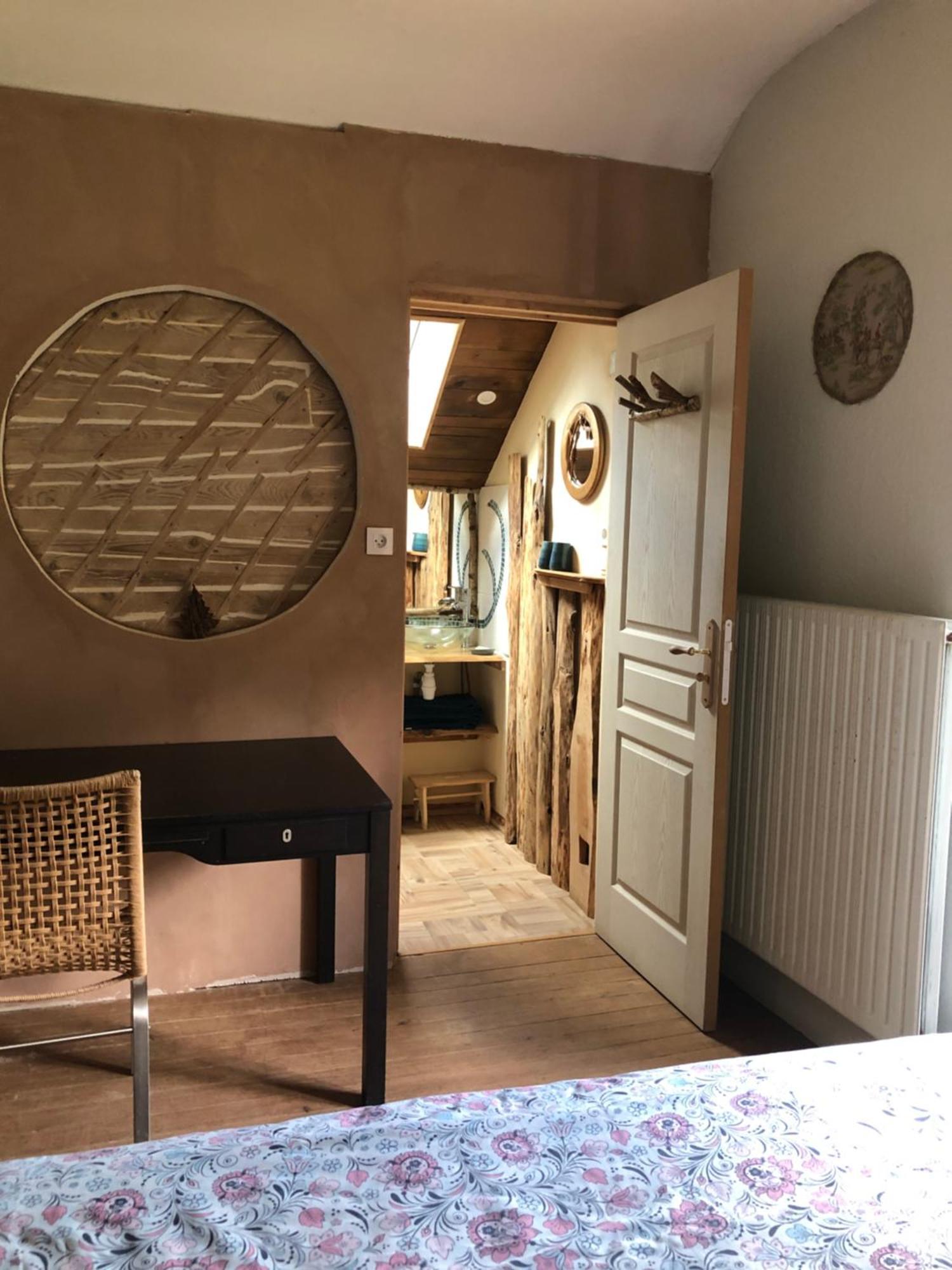 A L'Oree De Soi - Maison Forestiere De La Soie - Eco Gite, Chambres D'Hotes, Camping Au Pied Des Vosges Saint-Sauveur  Buitenkant foto