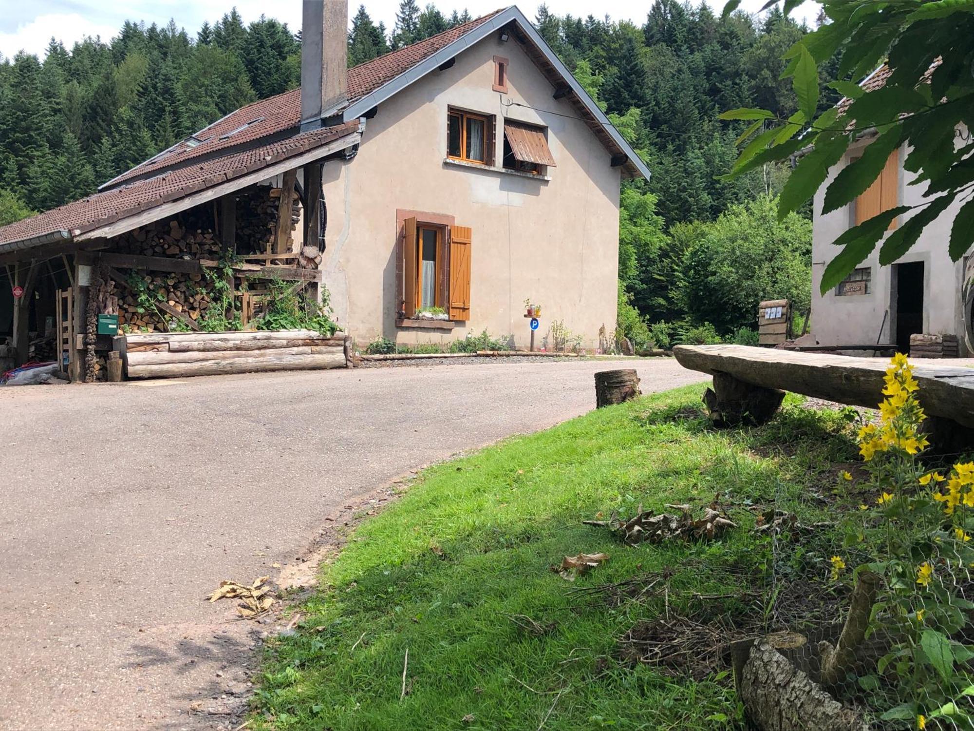 A L'Oree De Soi - Maison Forestiere De La Soie - Eco Gite, Chambres D'Hotes, Camping Au Pied Des Vosges Saint-Sauveur  Buitenkant foto