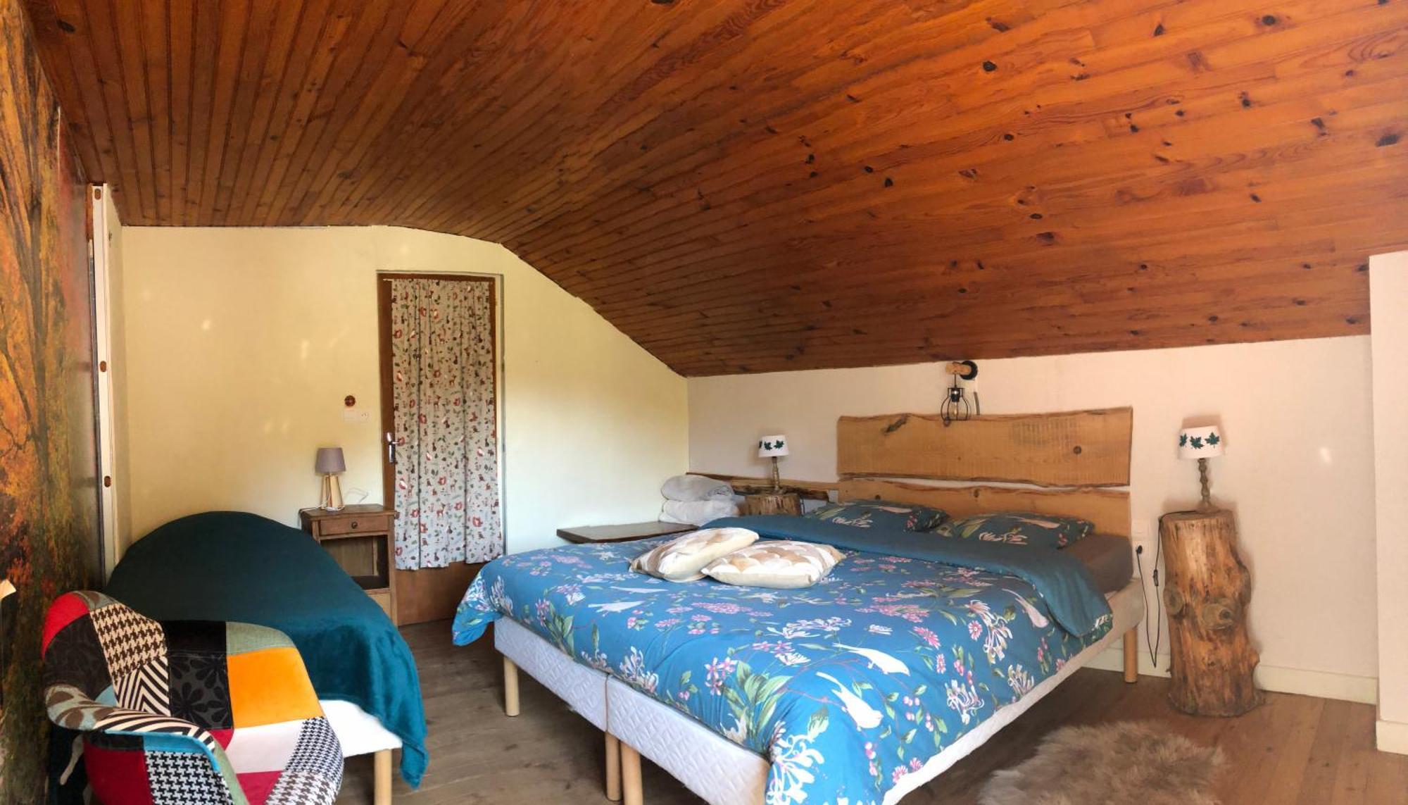 A L'Oree De Soi - Maison Forestiere De La Soie - Eco Gite, Chambres D'Hotes, Camping Au Pied Des Vosges Saint-Sauveur  Buitenkant foto